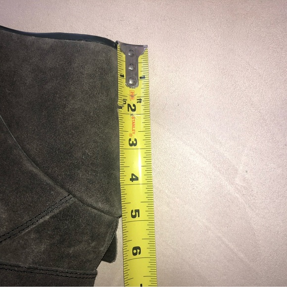 Stuart Weitzman Wild Child Suede Wedge Wraparound Bootie - Picture 15 of 16